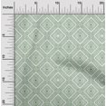 thumbnail image 2 of oneOone Tissu Polyester Spandex Vert2 Tissu Géométrique pour Robe Tissu Imprimé au Mètre 56 Pouces de Large, 2 of 4