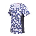 thumbnail image 1 of Women's Print Scrub Top, 1 of 3