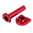 thumbnail image 2 of Throttle Twist Grips Handlebar Grip Twist Throttle Handlebar Throttle Twist Accelerator Cnc Aluminum Grip Accelerator 7/8" 22mm Handlebar Throttle Twist Grips Accelerator For, 2 of 8