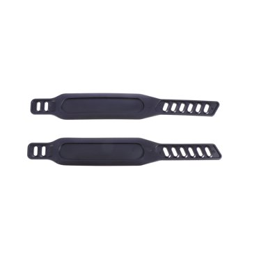 2 Pcs Sangles Réglables pour Pédales de Vélo d'Exercice Bandes de Fixation en Plastique pour Cyclisme