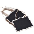 thumbnail image 2 of CIMAXIC 12 Pcs Mini Tableau Noir Double Face pour Panneaux de Messages, 3.35"X2.36"X0.04 Pouces, 2 of 4