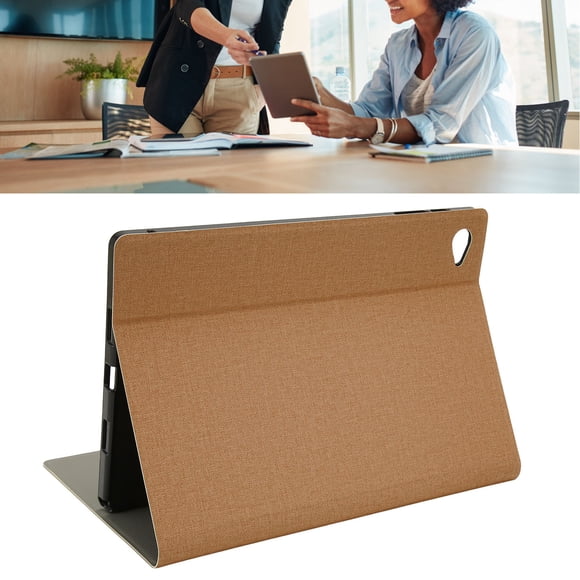 Tablet Case, Angle Adjustable Precise Cut Tablet Cover for Blackview Tab 15 Tab 15PRO, Soft PU Leather Scratch Resistant Tablet Protective Cover