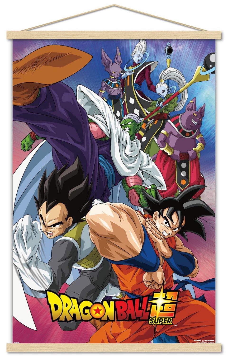Dragon Ball: Super - Group Wall Poster, 14.725" x 22.375"