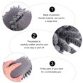 thumbnail image 2 of OULII 3Pcs Grey Dry Erase Erasers Board Cleaner Whiteboard Eraser Classroom, 2 of 7