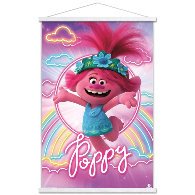 DreamWorks Trolls 2 - Poppy Wall Poster, 22.375" x 34" Framed