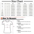 thumbnail image 3 of Women's Casual Solid Color Ruffle Collar Long Sleeve Ruffle Shirt Blouse V Neck Short Sleeve Shirt Tops, 3 of 6