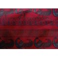 thumbnail image 4 of oneOone Cotton Silk Fabric Floral & Peacock Block Decor Fabric Printed BTY 42 Inch Wide, 4 of 4