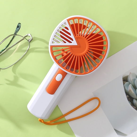 SDNall Summer Cool Splicing Color USB Charging Small Fan Outdoor Portable Mini Fan