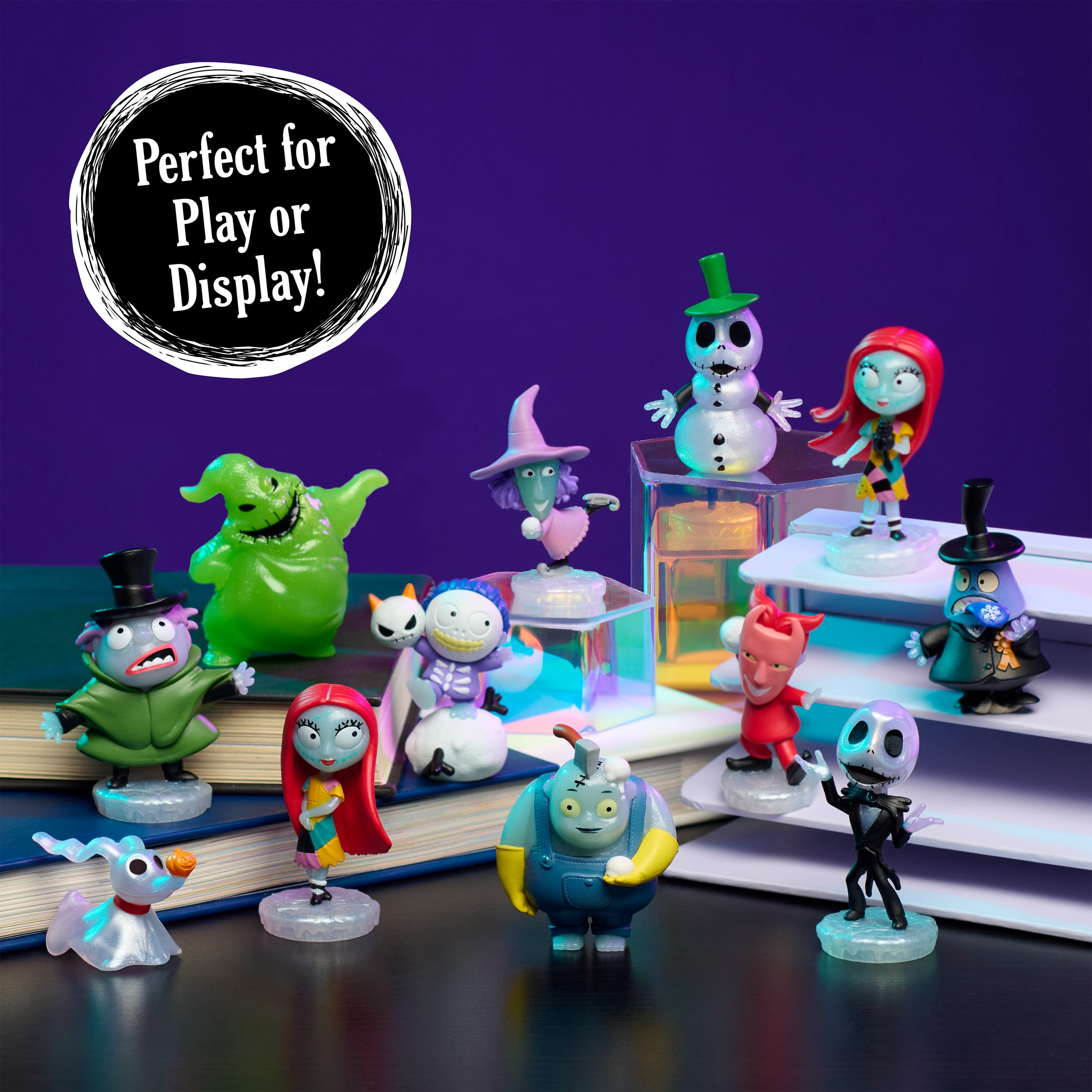Disney Tim Burton's The Nightmare Before Christmas 6 cm Collectible Figure, Kids Ages 3 and up
