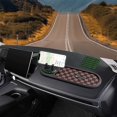 thumbnail image 4 of Fiudx Xiying Universal Car Dashboard Organizer Mat with Phone Holder, Parking Sign Slot, and Non-Slip Storage Pad for All Vehicles, 4 of 6