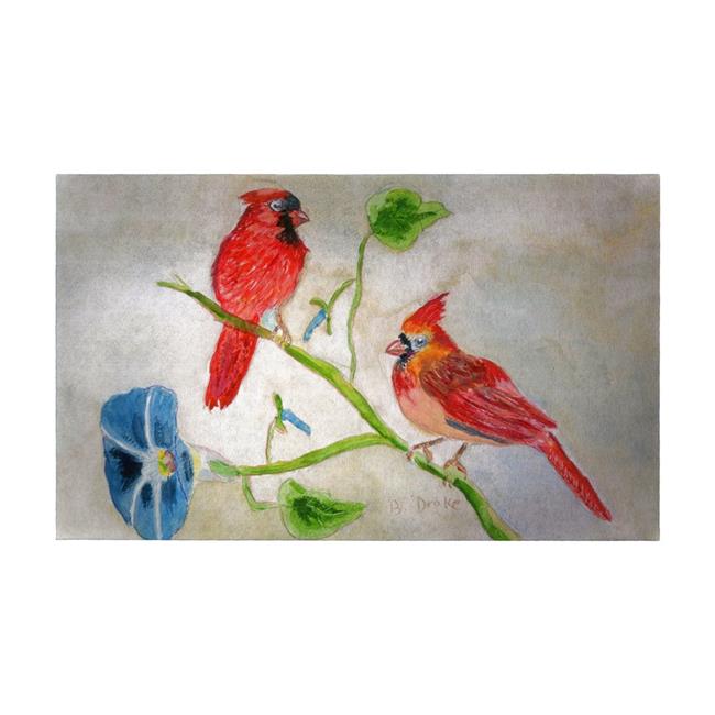 Betsy Drake DM270G Cardinals Tapis de Porte - 30 x 50 Po.