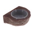 thumbnail image 2 of lionlar Mini Gecko Feeder Corniche Reptile Terrarium Décor. Bol d'Alimentation Brun, 2 of 9