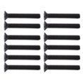 thumbnail image 1 of Countersunk 50Pcs Countersunk  Screws DIN 965 Black Galvanized Machine Screw Assortment Kit, 1 of 8