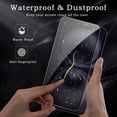 thumbnail image 4 of 3 Pack for iPhone 17 Privacy Screen Protector, 9H Anti Spy Dark Tempered Glass Screen Protector for iPhone 17, Easy Installation, Bubble Free, 4 of 7