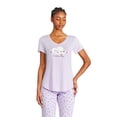 thumbnail image 1 of George Women's V-Neckline Sleep Tee, 1 of 6