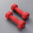thumbnail image 3 of HAMPPLIES Workout Dumbbell For Women With Neoprene Coating Pink 2Pcs, 3 of 6