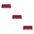 thumbnail image 4 of kurtrusly Made With Polyester Outdoor Swing Cushion Multifunctional Easy To Breathable And Comfortable wine red 3Set, 4 of 6