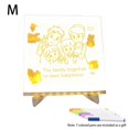thumbnail image 1 of LED Drawing Board - Illuminated Dry Erase Board with Stand, Markers & Rags - Essential Study Tool, 1 of 8