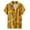 Yellow, variant on RKSTN Mens Shirts Short Sleeve Fashion Casual And Comfortable Short-sleeved Single-breasted Shirt Top Hawaiian Shirts for Men