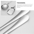 thumbnail image 5 of KAKOWELY 1 Ensemble Cuillère Réutilisable Cuillère de Service pour Aliments Cuillère de Service pour Banquet Cuillère de Service en Acier Inoxydable,8.82x"X2.32"X0.39 Pouces, 5 of 5