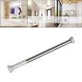 thumbnail image 4 of Shower Curtain Tension Rod Rail Bathroom Door Window Closet Rods 50-80cm, 4 of 8