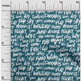 thumbnail image 2 of oneOone Tissu Polyester Spandex Vert Sarcelle Tissu pour Robe Tissu Imprimé au Mètre 56 Pouces de Large-8c, 2 of 5