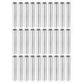 thumbnail image 1 of Unique Bargains Écrou d'Accouplement Rond M4x0,7 Mm 30mm Fileté Connecteur Tige Tube de Tige 30 Pack, 1 of 4