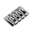 thumbnail image 3 of Basses Tailpiece, Adjustable Saddle Electric Bass Bridge Silver Firm Fixing  For Replacement, 3 of 8