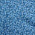 thumbnail image 1 of oneOone Silk Tabby Medium Blue Fabric Asian Block Sewing Craft Projects Fabric Prints By Yard 42 Inch Wide, 1 of 5