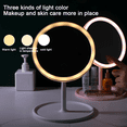 thumbnail image 3 of Makeup Mirror, Make up Mirror, Mirror with Lights, Rechargeable Makeup Mirror with Lights, 3 of 6