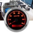 thumbnail image 4 of Pointer Tachometer, Tacho Meter 85mm 9-32V DC Weatherproof 0-7000rpm High Accuracy  For Cars For Yachts, 4 of 8