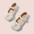thumbnail image 2 of FhsagQ Slippers Kids Shoes Slippers Girls Girl Shoes Small Leather Shoes Shoes Children Dance Shoes Girls Performance Shoes Girls Shoes Slippers Size 4 Black Beige 31, 2 of 3