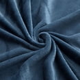 thumbnail image 2 of Mainstays Plush Throw Blanket Navy, 2 of 7
