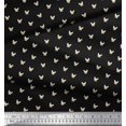 thumbnail image 2 of Soimoi Poly Georgette Fabric Puppy Face Dog Printed Craft Fabric by the Yard 52 Inch Wide, 2 of 3