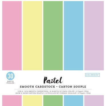 Colorbok Pastel Smooth Cardstock