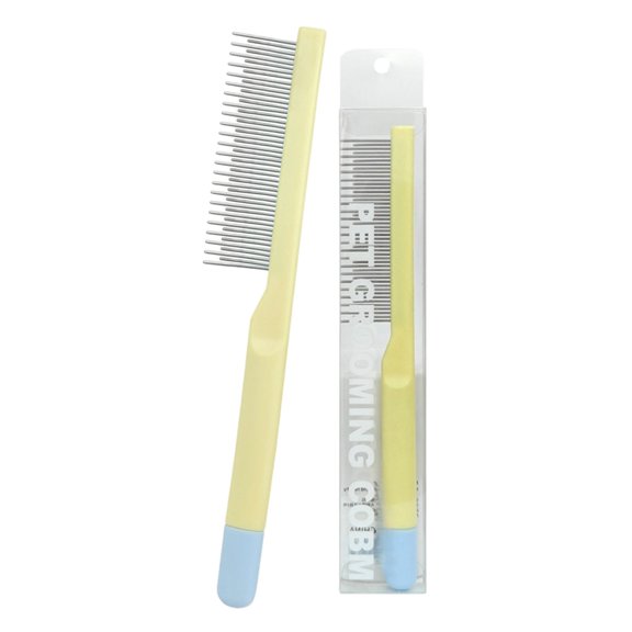 TIELUTT Ce Peigne Équipé de Dents Fines et de Dents Larges Est Spécialement Conçu pour le Toilettage du Sac de Selle pour Chiens Accessoires pour Chien Allongé Sacoches pour Chien Accessoires pour Toilettage de Chien Schutzhund Ac