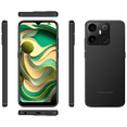 thumbnail image 1 of Maxwest Gravity G64 | 6.5" 60Hz HD+ IPS Display | 128GB (4GB+ 4GB) 8GB Dynamic RAM) | 16MP AI Rear | 8MP AI Front | 4000mAh Battery | Octa Core | Unlocked Cell Phone (Dual-SIM) | Brand-New | Black, 1 of 11