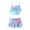J-Light Blue, variant on 2025 Girls Swimwear Girls's Swimsuit Tow Piece Girls Bathing Suit Bottoms Rainbow Bikini Swimsuit for Swimming Suit for Girls 3 To 14 Years Swim Suits for Swimming Pool Hot Spring