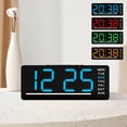 thumbnail image 1 of Alarm Clock under $5! CQCYD Digital Alarm Clock, Multi-Functional LED Clock with Date Temperature, Battery or Electric Powered, Bedside Desk Clock, 1 of 9