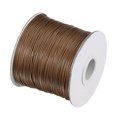 thumbnail image 1 of Unique Bargains Beading Thread Bracelet Weave Bead Craft Cord 0.8mm 159M/Roll (173-Yards) Decorative String, Brown, 1 of 7