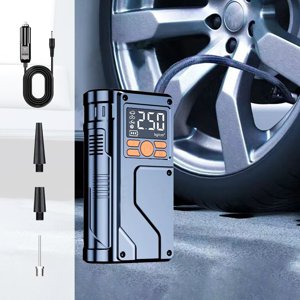 Vadktai Tire Inflator Portable Air Compressor, Rechargeable Air Pump, Fast Portable Air Inflator for Cars, Motorcycles, Bicycles, Balls