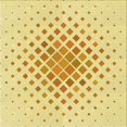 thumbnail image 1 of Ahgly Company Machine Washable Indoor Square Transitional Sun Yellow Area Rugs, 8' Square, 1 of 7