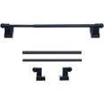 thumbnail image 1 of Adjustable Magnetic Curtain Rods for Mental Appliance Doors Windows to Champagne Window Rods Easy Installation Toilet Towel Bar MultiUseful (in Champagne ), 1 of 7