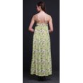 thumbnail image 4 of Bimba Robe Maxi à Bretelles Spaghetti Sans Manches pour Femmes en Rayonne à Imprimé Floral, Coupe Évasée - X-Grand, 4 of 5