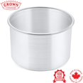 thumbnail image 2 of Crown 6x4 Cake Pan, Professional Baking Pan, Heavy Duty, Even-Heating, Pure Aluminum, 2 of 8