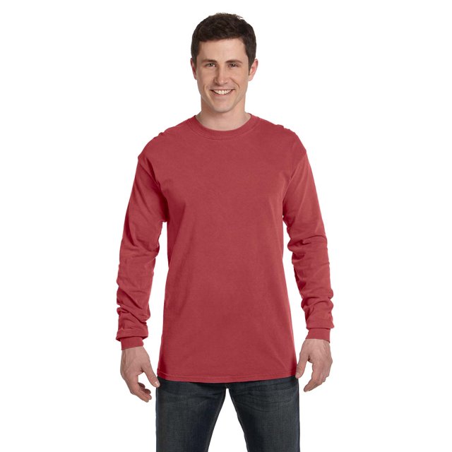 Comfort Colors T-Shirt à Manches Longues pour Adulte, Poids Lourd, RS