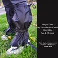 thumbnail image 2 of Enfants Jambes Guêtres Extérieures Imperméables à Neige pour les Enfants Randonnée Escalade Chasse Jambe Couvre Chaussures Guêtres pour les Enfants 2-12 Ans, 2 of 10