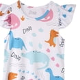 thumbnail image 4 of MIASHUI Robe de Fête Décontractée pour Filles, Robe pour Tout-Petits et Enfants, Tenue Mignonne et Fluide pour le Jeu Quotidien, Rose, 9-10 Ans, 4 of 6