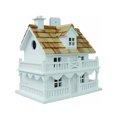 thumbnail image 1 of Home Bazaar HB-6102PHWS Nichoir de Chalet Fantaisie d'Extérieur Fait à la Main, Blanc, 1 of 1