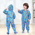 thumbnail image 4 of Combinaison une Pièce Mode Enfants Combinaison une Pièce Réfléchissante Dessin Animé Imperméable à Capuche, 4 of 7